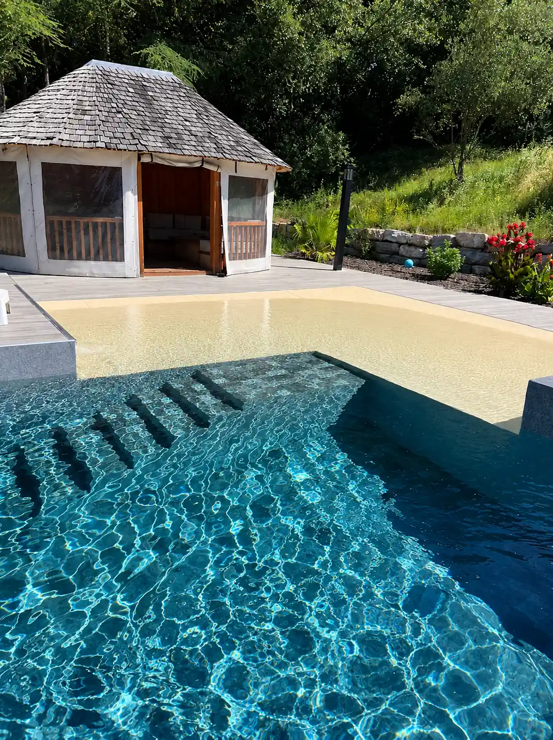 Piscine terminée par Gaveau Piscine